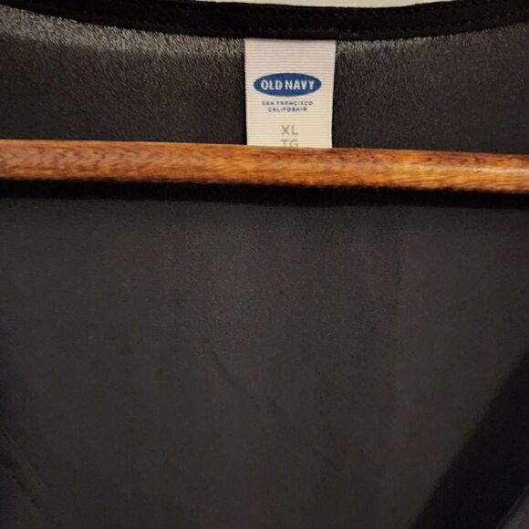 OLD Navy Black Sheer Top - Picture 5 of 6